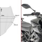 Givi Specific screen smoked 28 x 36.5 cm MT-09 (17-18)