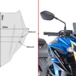 Givi Specific screen smoked 28 x 36.5 cm (H x W) GSX-S750 (17)