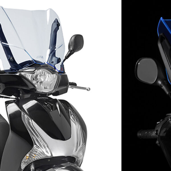 Givi Specific "ICE" screen 36.5 x 45 cm (H x W) SH 125i-150i ABS (12-16)