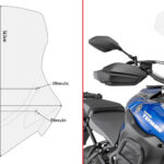 Givi Specific screen transp. 56.5 x 50 cm (H x W) XT1200ZE Super Tenerè (14)