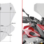 Givi Specific screen transparent 48 x 42 cm (h x w) MT-09 Tracer (15)