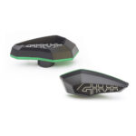 Givi frame sliders green anod alum insert