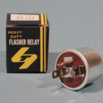 MECHANICAL INDICATOR RELEAY 12V 3 Pol X=batteryL=BRYTAREP=LAMPA