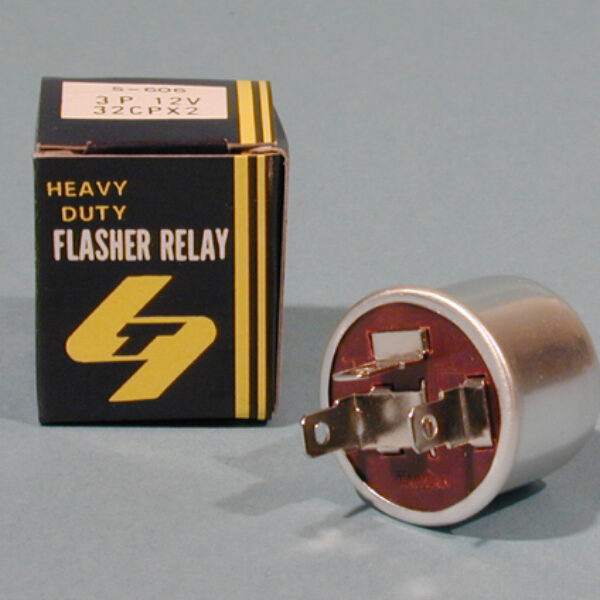 MECHANICAL INDICATOR RELEAY 12V 3 Pol X=batteryL=BRYTAREP=LAMPA