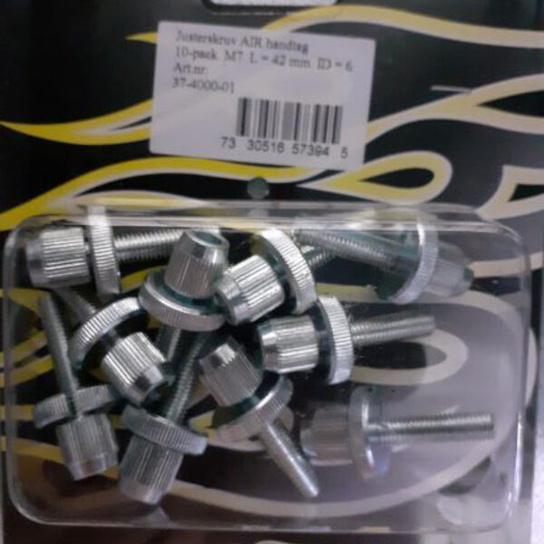 AIR Adjusting screw 10-pack. M7. L = 42 mm. ID = 6