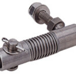 Stainless ball joint for steering cable