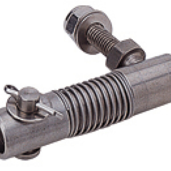 Stainless ball joint for steering cable