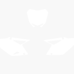 Blackbird Pre Cut Backgrounds white RMZ450 08-15