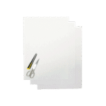 Blackbird Coloured sheet clear 47x33cm (3pcs)