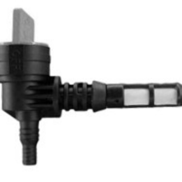 Tract Fuel tap 90 deg. Con. 1/8" (3.1mm) / 1/4" (6.35mm)