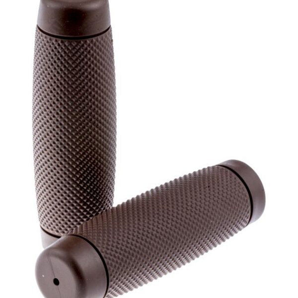 Handgrips Diamond cut Brown for Ø 25 mm (1")