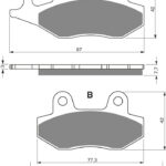 GOLDFREN Brake Pads 002 Ceramic Carbon AD