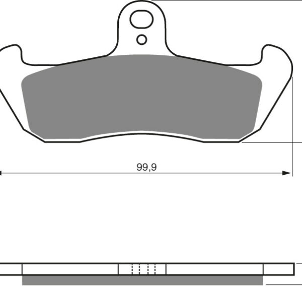 GOLDFREN Brake Pads 006 Ceramic Carbon AD
