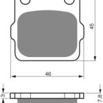 GOLDFREN Brake Pads 007 Ceramic Carbon K1