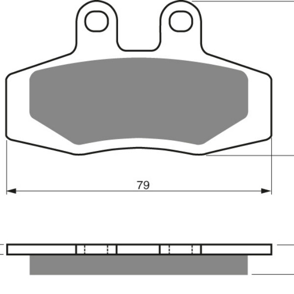 GOLDFREN Brake Pads 026 Ceramic Carbon AD
