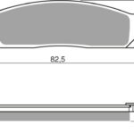 GOLDFREN Brake Pads 034 Ceramic Carbon AD