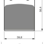 GOLDFREN Brake Pads 038 Ceramic Carbon AD