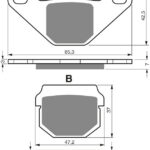 GOLDFREN Brake Pads 047 Ceramic Carbon AD