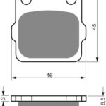 GOLDFREN Brake Pads 077 Ceramic Carbon K1