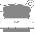 GOLDFREN Brake Pads 187 Ceramic Carbon K1