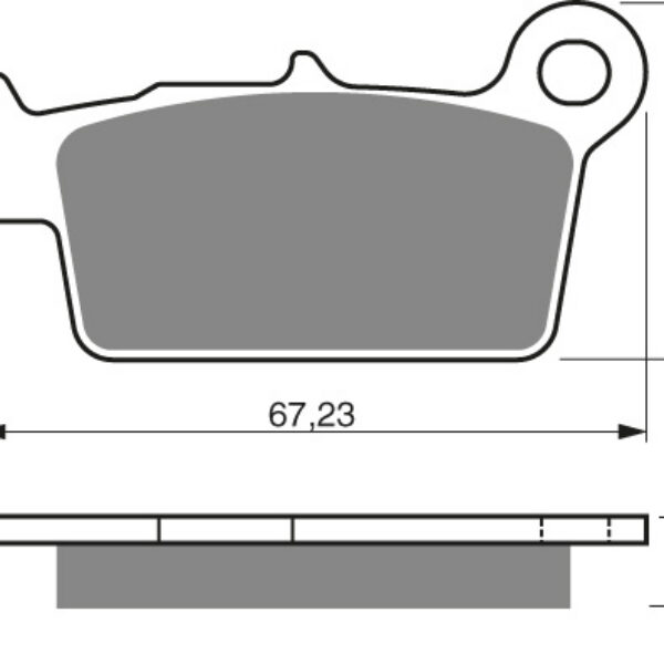 GOLDFREN Brake Pads 187 Ceramic Carbon K1