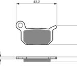 GOLDFREN Brake Pads 190 Ceramic Carbon K1