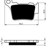 GOLDFREN Brake Pads 191 Ceramic Carbon K1