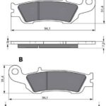 GOLDFREN Brake Pads 248 Ceramic Carbon AD