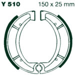 AIR Brake Shoes Y 510 150x25mm Set