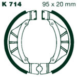 AIR Brake Shoes K 714 95x20mm Set