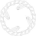 GOLDFREN Brakedisc Front RM-Z250 07-22RM-Z450 05-17