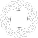 GOLDFREN Brakedisc Rear YZ80/85 93- YZ65 18-