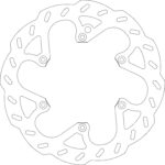 GOLDFREN Brakedisc Front HUS 00-KTM125-525 92- HVA 125-501 14-