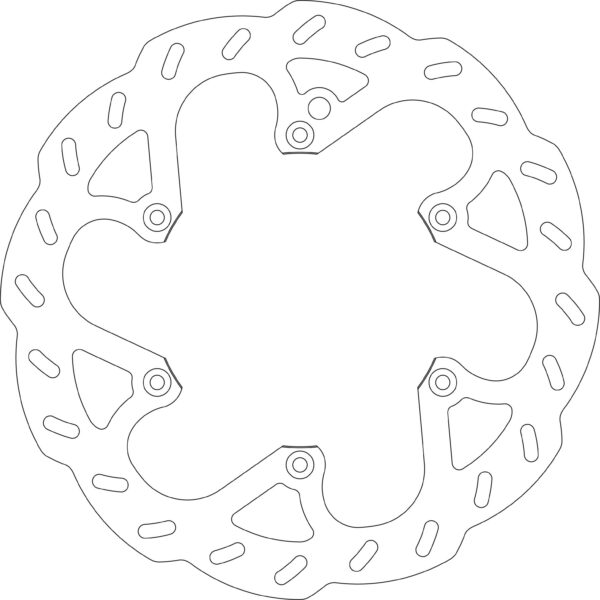 GOLDFREN Brakedisc Front HUS 00-KTM125-525 92- HVA 125-501 14-