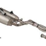 HGS Exhaust system 4T Complete set CRF450 17-20 twin Silencer