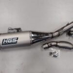 HGS Exhaustsystem 4T complete CRF250R 22-24 Red silencer New design