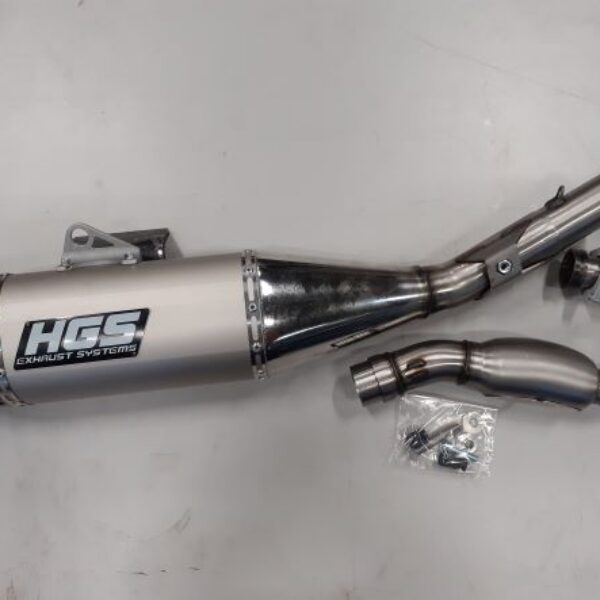 HGS Exhaustsystem 4T complete CRF250R 22-24 Red silencer New design