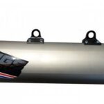 HGS Slip-On 4T Enduro Grey Steel KTM250EXC-F FE250 17-19