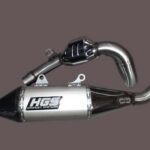 HGS Exhaust system 4T Complete set KTM450SX-F FC450 MC450F 23-.. Grey Carbon