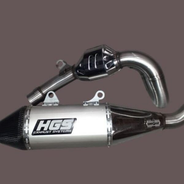 HGS Exhaust system 4T Complete set KTM450SX-F FC450 MC450F 23-.. Grey Carbon