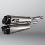 Akrapovic Slip-on Line (Titanium) Triumph Scrambler 1200 19-