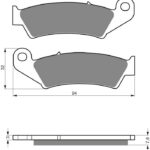 GOLDFREN Brake Pads 004 Ceramic carbon AD