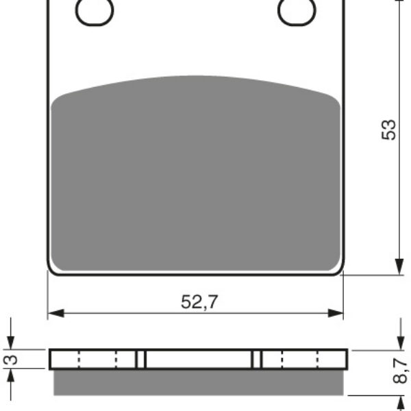 GOLDFREN Brake Pads 016 Ceramic carbon AD