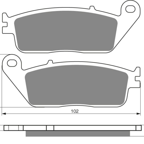 GOLDFREN Brake Pads 022 Ceramic carbon AD