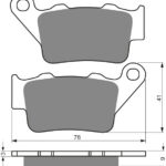 GOLDFREN Brake Pads 023 Ceramic carbon AD