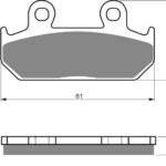GOLDFREN Brake Pads 025 Ceramic carbon AD