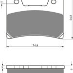 GOLDFREN Brake Pads 028 Ceramic carbon AD