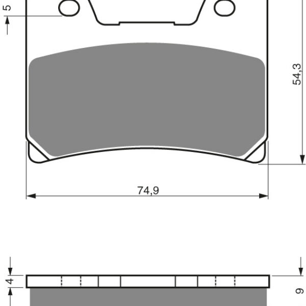 GOLDFREN Brake Pads 028 Ceramic carbon AD