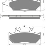 GOLDFREN Brake Pads 033 Ceramic carbon AD