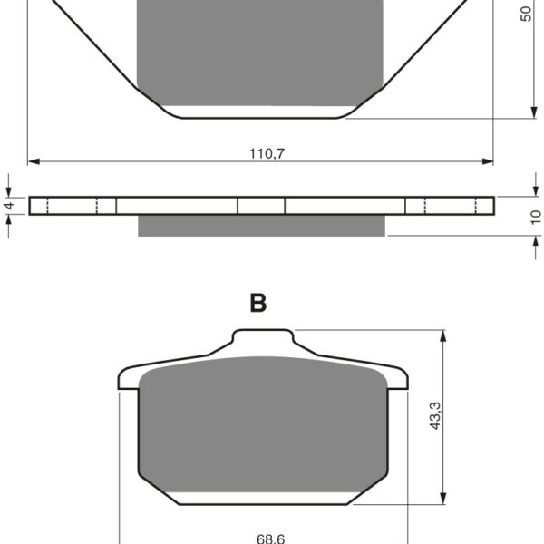 GOLDFREN Brake Pads 037 Ceramic carbon AD